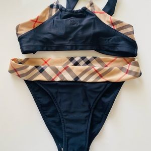 BURBERRY PLAID SWIMSUIT GIRLS SIZE 3